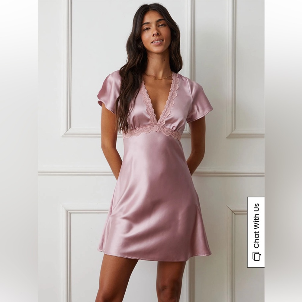 NWT LA Hearts pink dress size S